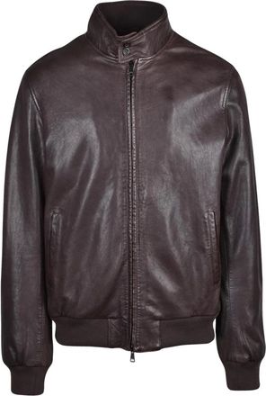 Mabrun Heren, Jassen, Bruin, Maat: 2XL Leer