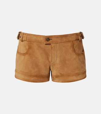 Etro Suede shorts