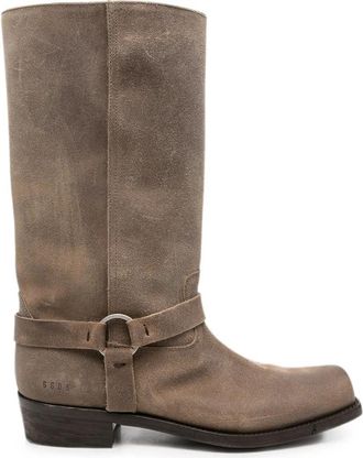 Golden Goose Square-toe Biker Boots