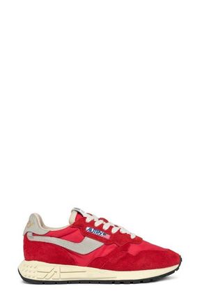 Autry Reelwind Low Sneaker in Red/White at Nordstrom, Size 10Us