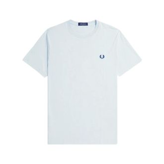 Fred Perry Hombre, Camisetas, Azul, Talla: XL