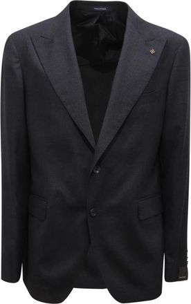 Tagliatore Vesuvio Wol Zakenpak - Heren - Blazers - Blauw - 2XL - Wol - Jassen