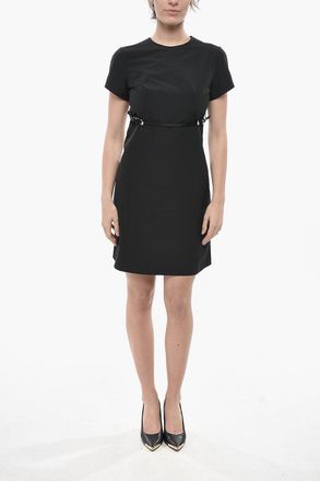 Givenchy Tubino a Maniche Corte in Misto Cotone con Cintura Givenchy