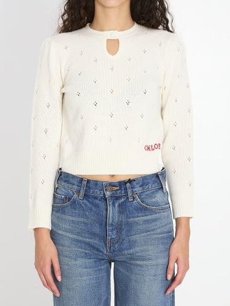 Chloé Wool And Cashmere Sweater