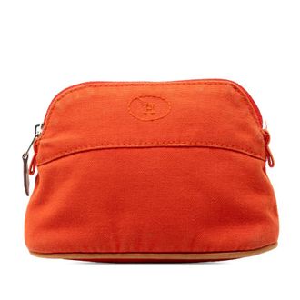 Herm&egrave;s Pre-owned Hermes Mini Toile Bolide Case Ladies 91UX553T2DMGQ0S4