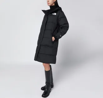 The North Face Black padded Nupste parka