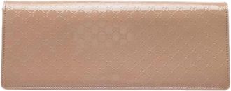 Gucci Pre-owned Broadway Clutch - Dames - Vintage Accessoires - Beige - ONE Size - Leer - Vintage