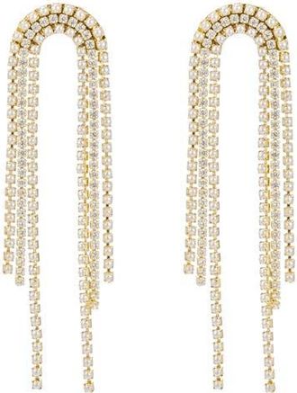 Untamed Petals Cairo Rainbow Drop Earrings in Gold at Nordstrom