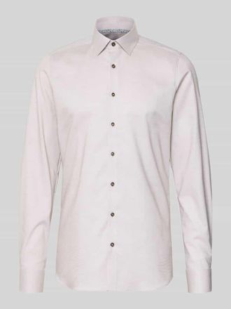 Olymp Level 5 Body Fit Business-Hemd mit Kentkragen in Sand, Gr&ouml;&szlig;e 38L