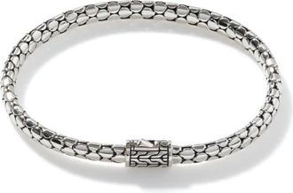 John Hardy Dot 4.5mm Bracelet in Silver at Nordstrom, Size Small