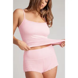 Negative Underwear Whipped Cami in Babe at Nordstrom, Size Xx-Large