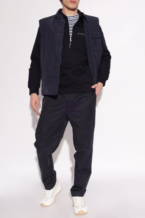 Moncler Puffer Vest Sahel, Mens, Navy Blue