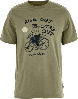 Fj&auml;llr&auml;ven Mens Hoja Ivag T-Shirt Green M