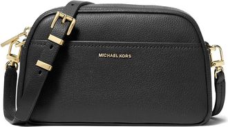 Michael Kors Jet Set Small Camera Xbody Cross Body Womens Handbags Black 1, Leather