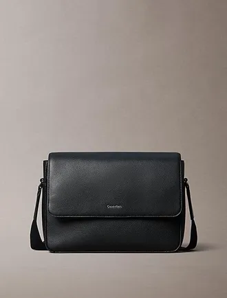 Calvin Klein Messenger Bag Para Port&aacute;til Granulado Con Logo