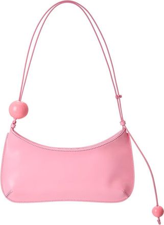 Jacquemus Le Bisou Perle Leather Hobo Bag
