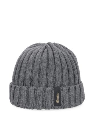 Borsalino City beanie - unisex - Cashmere - One Size - Grey