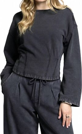 Rails Carmelle Long Sleeve Top In Black