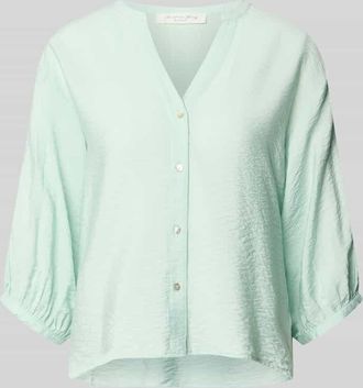 Christian Berg Regular Fit Bluse aus Viskose-Mix mit 3/4-Arm in Mint, Gr&ouml;&szlig;e 34