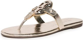 MILLER Tory Burch Womens Miller Soft Sandals - Spark Gold