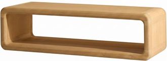 Wabi Home Mesa de centro de madera maciza 110x45cm