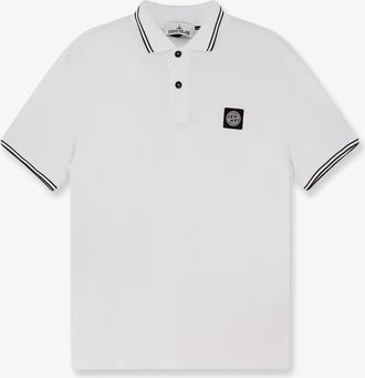 Stone Island Polo in cotone organico stretch - STONE ISLAND - gender_Man