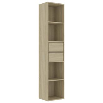vidaXL Vidaxl - Estanter&iacute;a Madera Contrachapada Color Roble Sonoma 36x30x171 Cm
