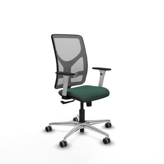 Piqueras y Crespo Silla De Oficina Piqueras Y Crespo Motilla Gris Malla Ruedas 65 Mm