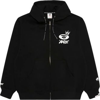 Aape By A Bathing Ape Hoodie met logodetail - Zwart