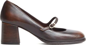 L'Arianna Decollet&egrave; De 2434L - Dames - Pumps - Bruin - 36 1/2 EU - Leer - Schoenen