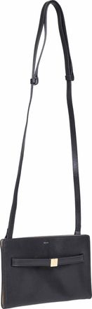 Toteme Womens Crossbody Bag Calf Leather - Black