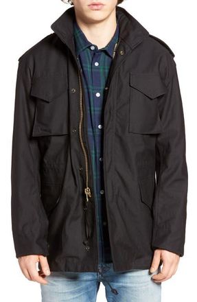 Alpha Industries M-65 Field Jacket in Black at Nordstrom, Size Xx-Large