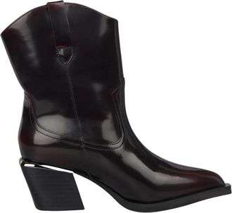 Alma En Pena Laarsjes met lage hak - Dames - Cowboylaarzen - Rood - 35 EU - Schoenen