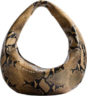 Khaite Beige Olivia Medium Suede Bag
