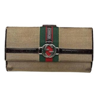 Gucci unisex, Pre-owned, Beige, Maat: ONE Size Katoen