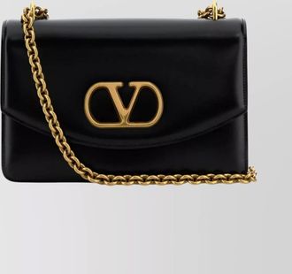 Valentino Garavani leather chain strap shoulder bag