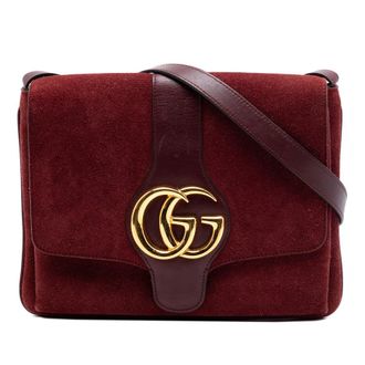 Gucci Pre-owned Gucci Medium Suede Arli Crossbody Ladies 8EJU5PHL162Y0540