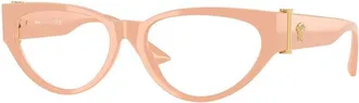 Versace VE33665494 Cat-Eye Eyeglasses - Beige