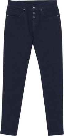 Dondup Slim-fit Jeans - Heren - Slim Fit Jeans - Blauw - W33 - Katoen - Jeans
