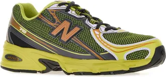 New Balance Mesh and Rubber Sneaker - Green