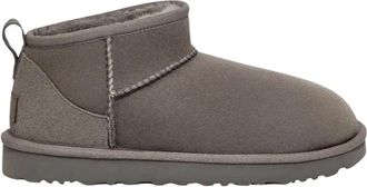 UGG Classic Ultra Mini - Dames - Winterlaarzen - Grijs - 39 EU - Wol - Schoenen