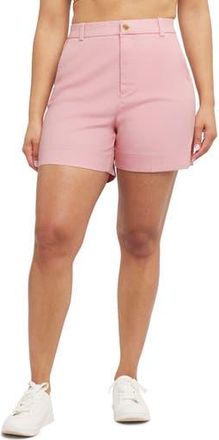Spanx SPANXsupersmooth Stretch Twill Shorts in Fleur at Nordstrom Rack, Size X-Large