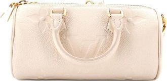 Louis Vuitton Papillon Handbag Bicolor Monogram Empreinte Giant BB crossbody bag - Beige