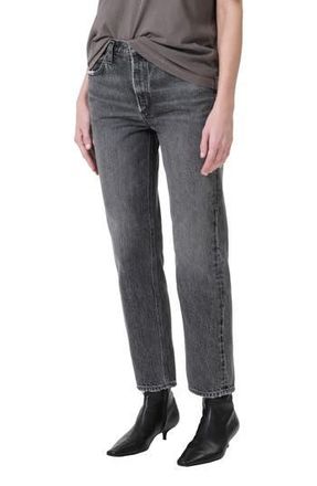 A Gold E Valen High Waist Ankle Straight Leg Jeans in Spirit at Nordstrom Rack, Size 24