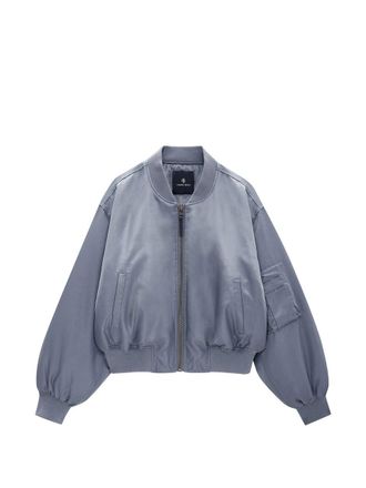 Anine Bing Cropped Leon Bomber
