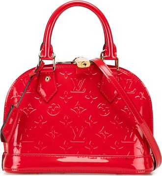 Louis Vuitton Pre-owned Womens Alma Handbag Leather - Red - One Size