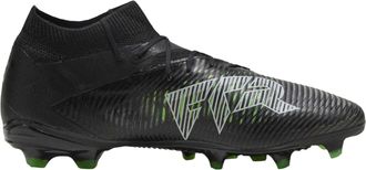 Puma Future 8 voetbalschoenen voor heren, geschikt voor stevige ondergrond (Zwart, Groen)