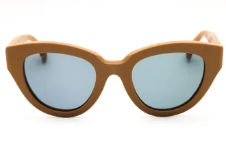 Max Mara MM007746N Acetate Frame Sunglasses - Brown