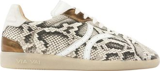 VIA VAI Dames, Schoenen, Beige, Maat: 40 EU Leer