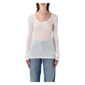 Haikure Bonnie Jeans - Dames - Tops - Wit - Maat: 4XS Katoen